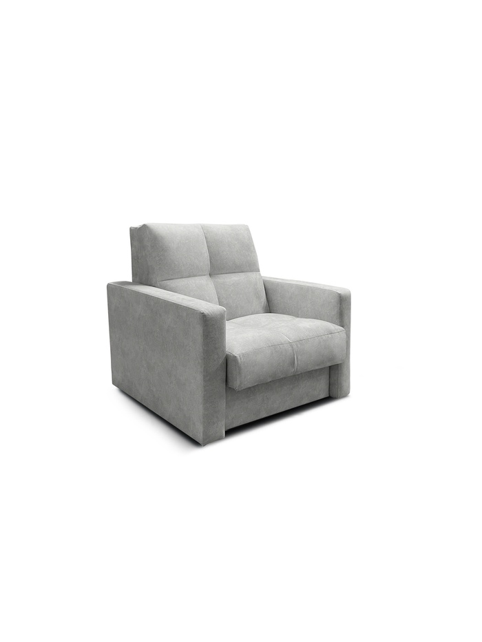 Диван прямой «РЭЙ КЛЕТКА 700», ткань вивальди 14, цвет светло-серый - Фото 1