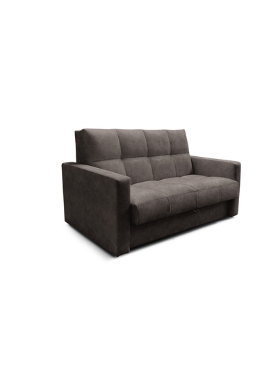 Диван прямой «РЭЙ КЛЕТКА 1400», ткань вивальди 8, цвет шоколад