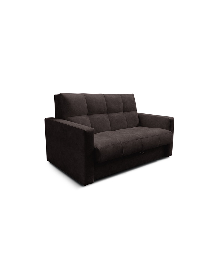 Диван прямой «РЭЙ КЛЕТКА 1400», ткань вивальди 10, цвет кофе - Фото 1