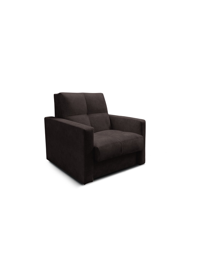 Диван прямой «РЭЙ КЛЕТКА 700», ткань вивальди 10, цвет кофе - Фото 1