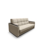 Диван прямой «РЭЙ КЛЕТКА 1800», с МДФ, ткань вивальди 3, цвет бежевый  (артикул 10901873)  большой выбор товаров оптом и в розницу по низким ценам с доставкой