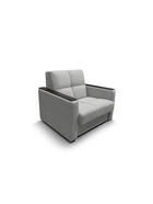 Диван "РЭЙ КЛЕТКА 700" с МДФ Ткань Вивальди 14 светло-серый 10901886