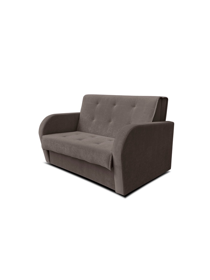 Диван прямой «РЭЙ 1200», ткань вивальди 8, цвет шоколад - Фото 1