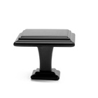 Ручка кнопка ТУНДРА РК119BL, черная, 20 шт. - фото 51812579