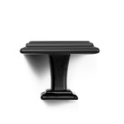 Ручка кнопка ТУНДРА РК119BL, черная, 20 шт. - фото 51812582