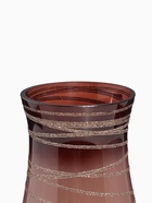 Ваза «Золотые линии», h=30 см, d=12 см, стекло, коричневая - фото 52333519