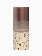 Ваза «Золотые полосочки», h=30 см, d=12 см, стекло - фото 65452814