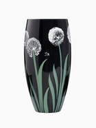 Ваза «Букет одуванчиков», h=30 см, d=15 см, стекло, чёрная - фото 52333543