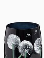 Ваза «Букет одуванчиков», h=30 см, d=15 см, стекло, чёрная - фото 52333544