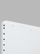 УЦЕНКА Полка для стеллажа, 40×101 см, перфорированная, шаг 2.5 см, цвет белый - Фото 3