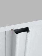 УЦЕНКА Полка для стеллажа, 40×125 см, перфорированная, шаг 2.5 см, цвет белый - Фото 6
