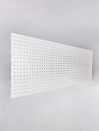 УЦЕНКА Панель для стеллажа, 35*100 см, перфорированная, шаг 2,5 см, цвет белый - Фото 7