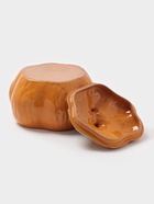 Горшок для запекания Борисовская керамика «Тыква», 2.4 л, оранжевый - Фото 6