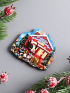 Магнит на холодильник «Лошадка. Счастья Вашему дому», 7×6.5 см 10902955