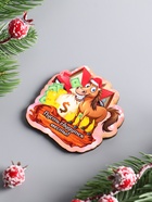 Магнит на холодильник «Лошадка. Пусть сбудутся мечты», 6.5×6.5 см - фото 809144526