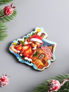 Магнит на холодильник «Лошадка. Дом в порядке Жизнь в достатке», 7×7 см - Фото 3