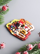 Магнит на холодильник «Лошадка. Тепла и уюта», 7.5×6 см - фото 809161219