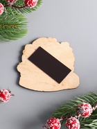 Магнит на холодильник «Лошадка. С Новым годом», 7.5×6.5 см - Фото 4