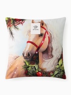 Подушка декоративная новогодняя «Этель» Сhristmas horse, 40×40 см, велюр - фото 118992406 Подушка декоративная новогодняя «Этель» Сhristmas horse, 40×40 см, велюр - фото 118992406