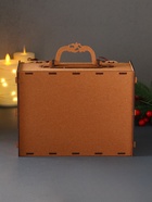 Деревянная шкатулка подарочная «Год Лошади 2026», упаковка с подковой, 23×18×10.5 см - Фото 3