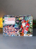 Новогодняя шкатулка подарочная «Дед Мороз и зайка», для подарков, самосборная, 28×19.5×11 см - Фото 5