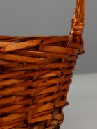 Корзина плетёная для хранения, ива, круглая, коричневая, набор 3 шт. - Фото 6