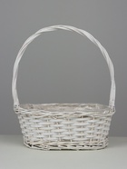 Корзина плетёная Decatur, ива, белый - Фото 2