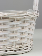 Корзина плетёная Decatur, ива, белый - Фото 5