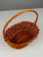 Корзина плетёная Detroit, ива, натуральный - Фото 3