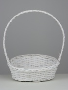 Корзина плетёная Diamond, ива, белый 10916596 - фото 827035