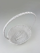 Корзина плетёная Diamond, ива, белый 10916596 - фото 827036