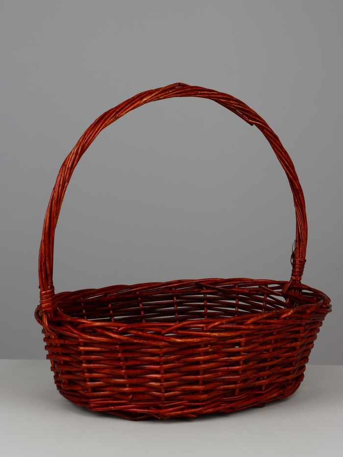 Корзина плетёная Elgin, ива, коричневый - Фото 1