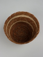 Корзина плетёная Evansville, рогоз, полосатая - фото 52333882