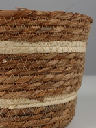 Корзина плетёная Evansville, рогоз, полосатая - фото 52333884