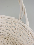 Корзина плетёная для хранения, ива, круглая, белая, набор 2 шт. - Фото 5