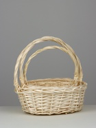 Корзина плетёная для хранения, ива, светлая, набор 3 шт. - Фото 2