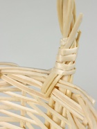 Корзина плетёная для хранения, ива, светлая, набор 3 шт. - Фото 5