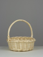 Корзина плетёная для хранения, ива, круглая, светлая, набор 3 шт. - Фото 6