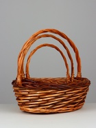 Набор корзин плетёных Myers, ива, 3 шт., коричневый - фото 52333928