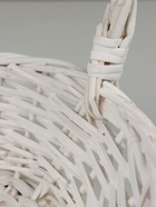 Корзина плетёная для хранения Fresno, ива, овальная, белая, набор 3 шт. - Фото 5