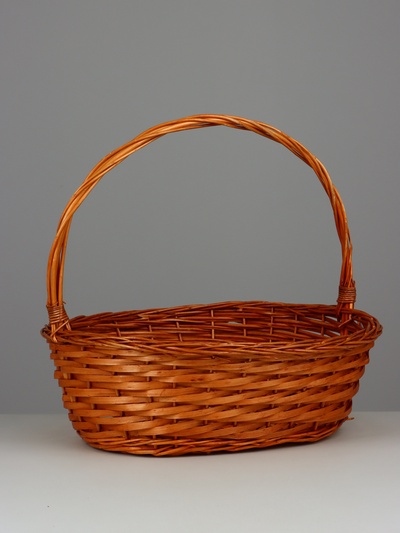 Корзина плетёная для хранения Garden, ива, овальная, цвет натуральный, набор 3 шт.