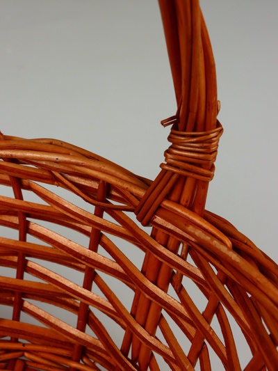 Корзина плетёная для хранения Garden, ива, овальная, цвет натуральный, набор 3 шт.