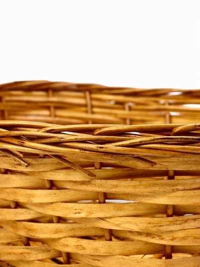 Корзина плетёная для хранения Garden, ива, овальная, цвет натуральный, набор 3 шт.