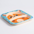 УЦЕНКА Тарелка из бамбука «Песики» 10923503