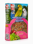 УЦЕНКА Корм Seven Seeds Special для волнистых попугаев, с фруктами, 400 г - Фото 5