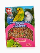 УЦЕНКА Корм Seven Seeds Special для волнистых попугаев, с фруктами, 400 г - Фото 6