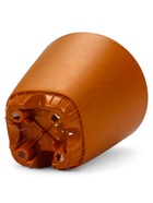 Горшок для цветов «Гранд», 2 л, d=14.5 см, h=15 см, пластиковый, с прикорневым поливом, коричневый (комплект 2 шт) - фото 60865917