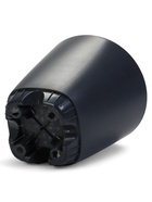 Горшок для цветов «Гранд», 4 л, d=19 см, h=20 см, пластиковый, с прикорневым поливом, графитовый - фото 59406052