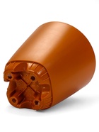 Горшок для цветов «Гранд», 4 л, d=19 см, h=20 см, пластиковый, с прикорневым поливом, коричневый 10917368