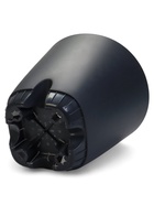 Горшок для цветов «Гранд», 15 л, d=29.5 см, h=31 см, пластиковый, с прикорневым поливом, графитовый - фото 60865918